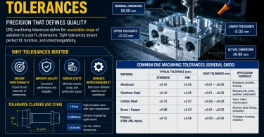 cnc machining tolerances