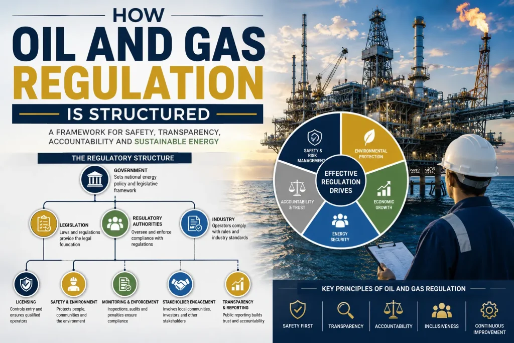 how oil and gas regulation is structured