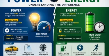 power vs energy