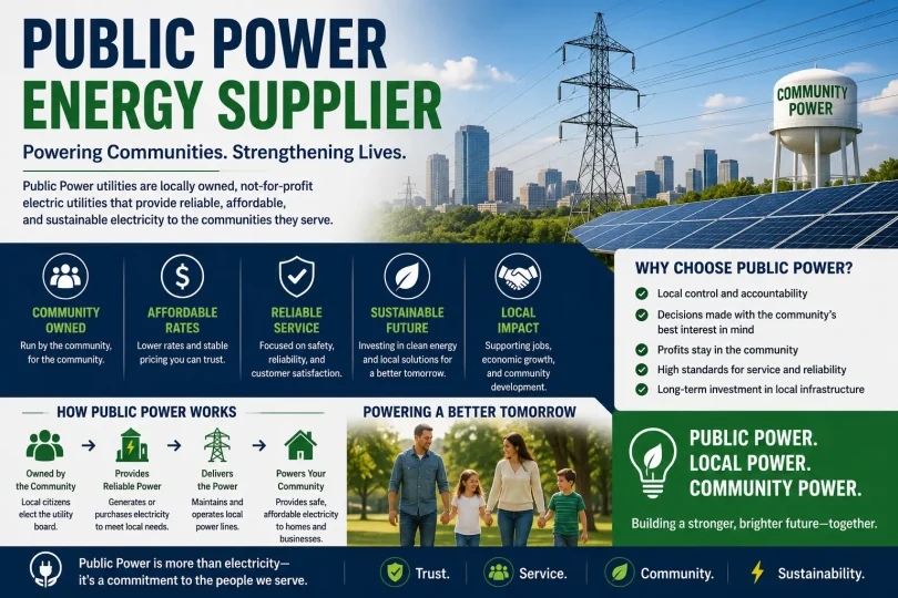 public power energy supplier