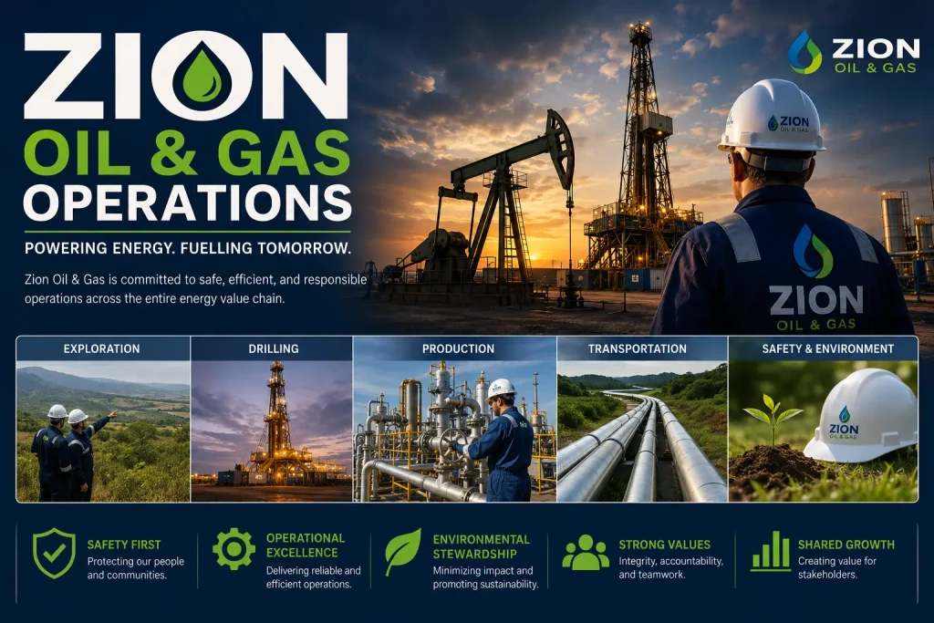 zion oil & gas operations