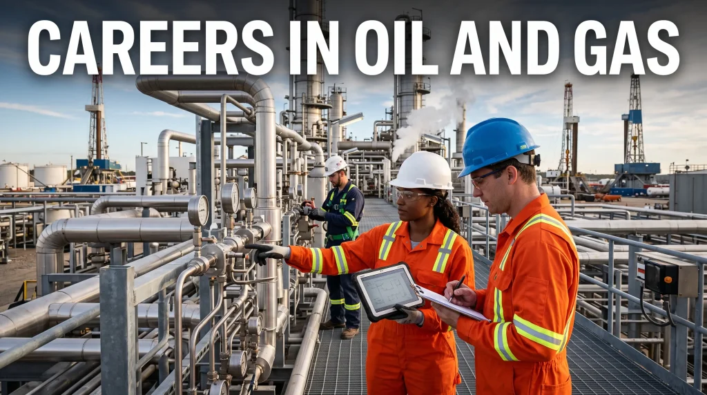 careers in oil and gas