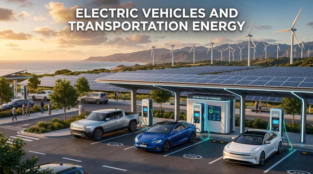 electric vehicles and transportation energy