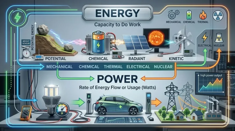 energy and power