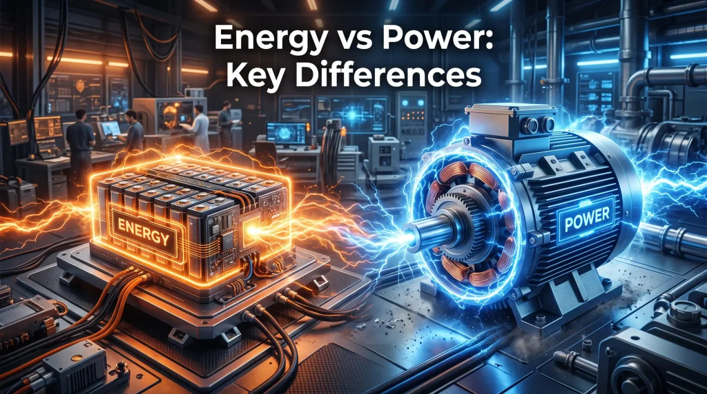 energy vs power key differences