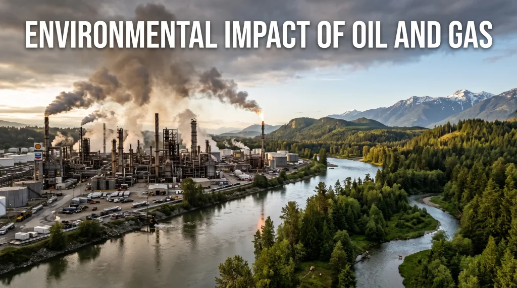 environmental impact of oil and gas