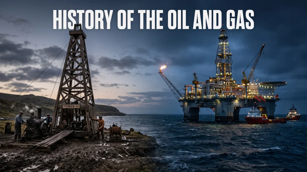 history of the oil and gas