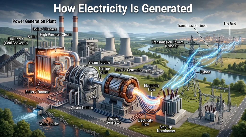 how electricity is generated