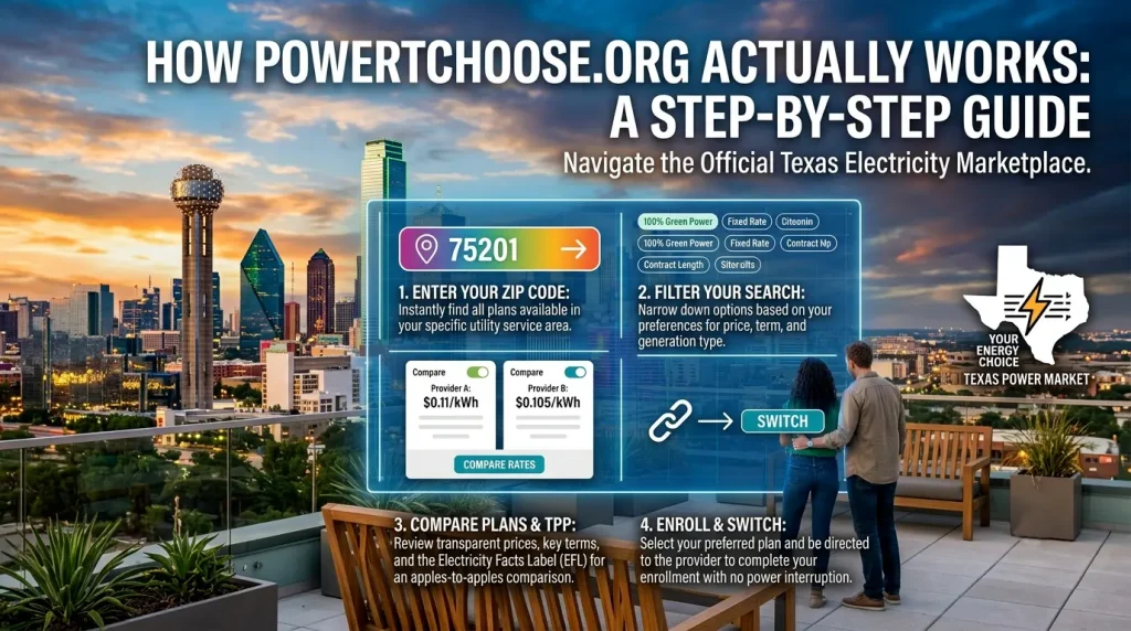 how powertochoose.org actually work