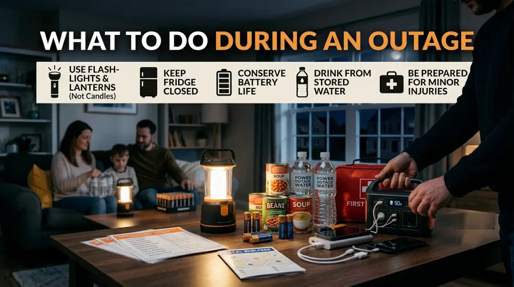 how to do during an outage