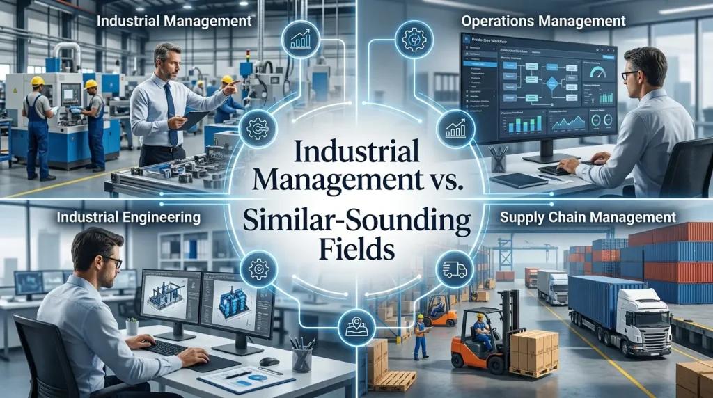 industrial management vs. similar-sounding fields