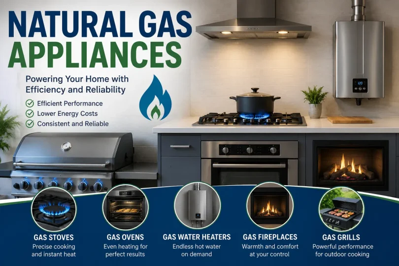 natural gas appliances