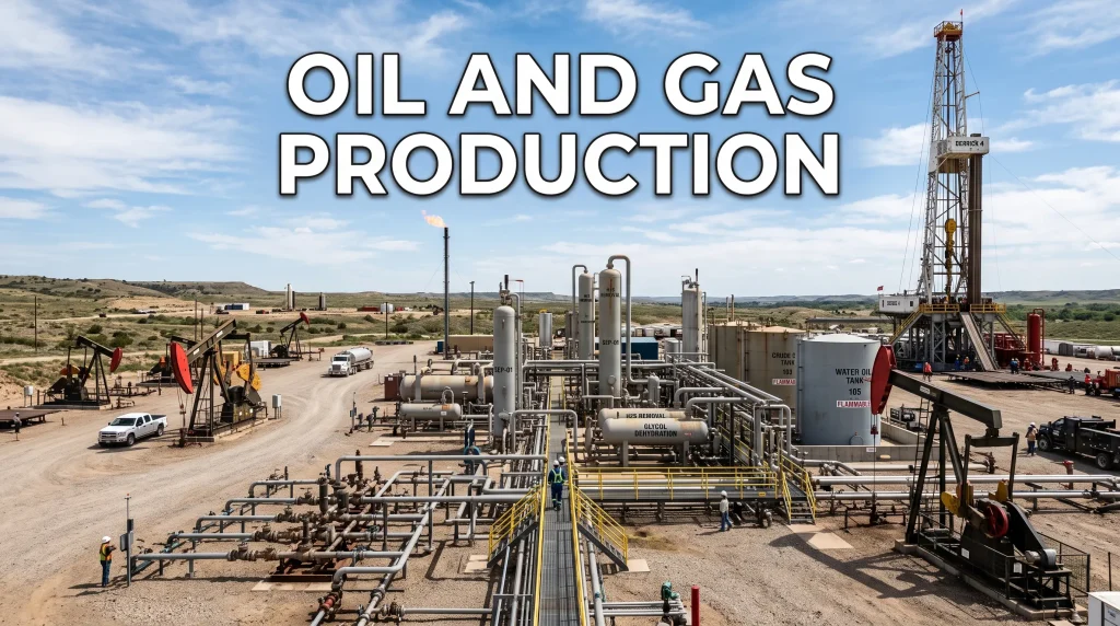 oil and gas production