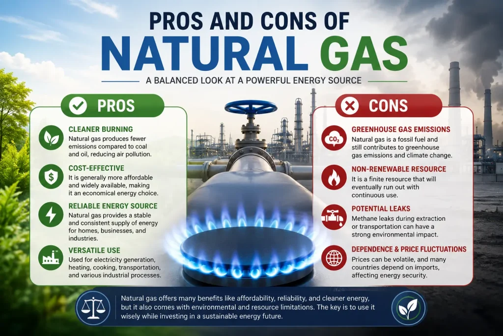 pros and cons of natural gas