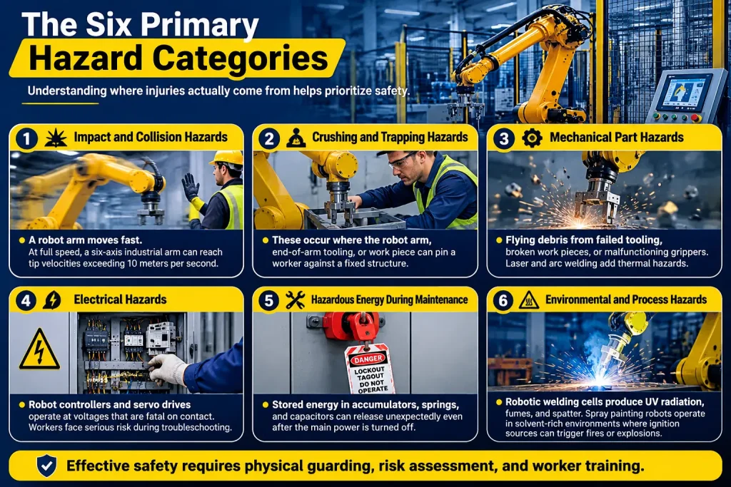 six primary hazard categories