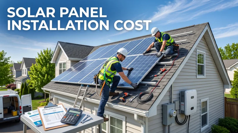 solar panel installation cost