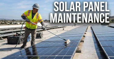 solar panel maintenance