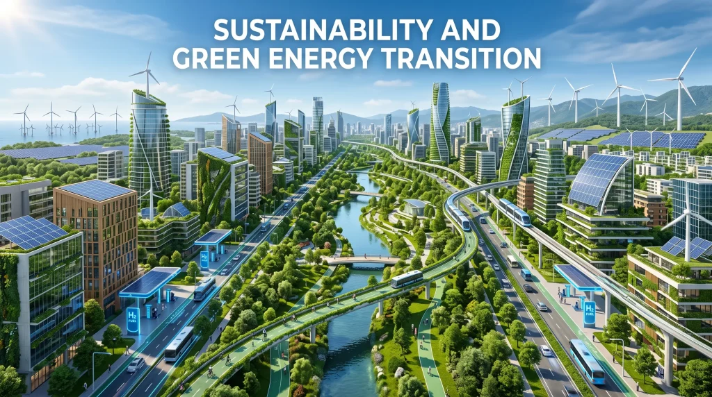 sustainability and green energy transition