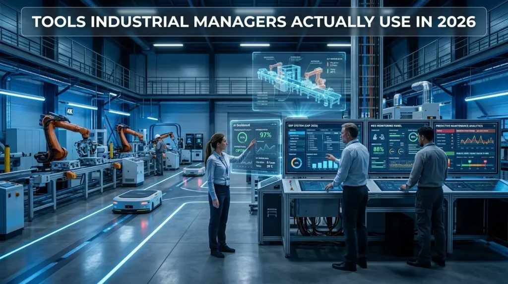 tools industrial managers actually use in 2026