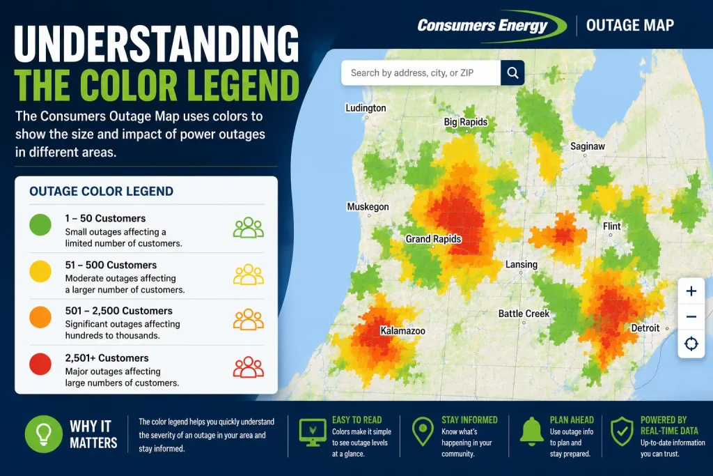 understanding the color legend