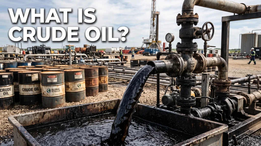 what is crude oil