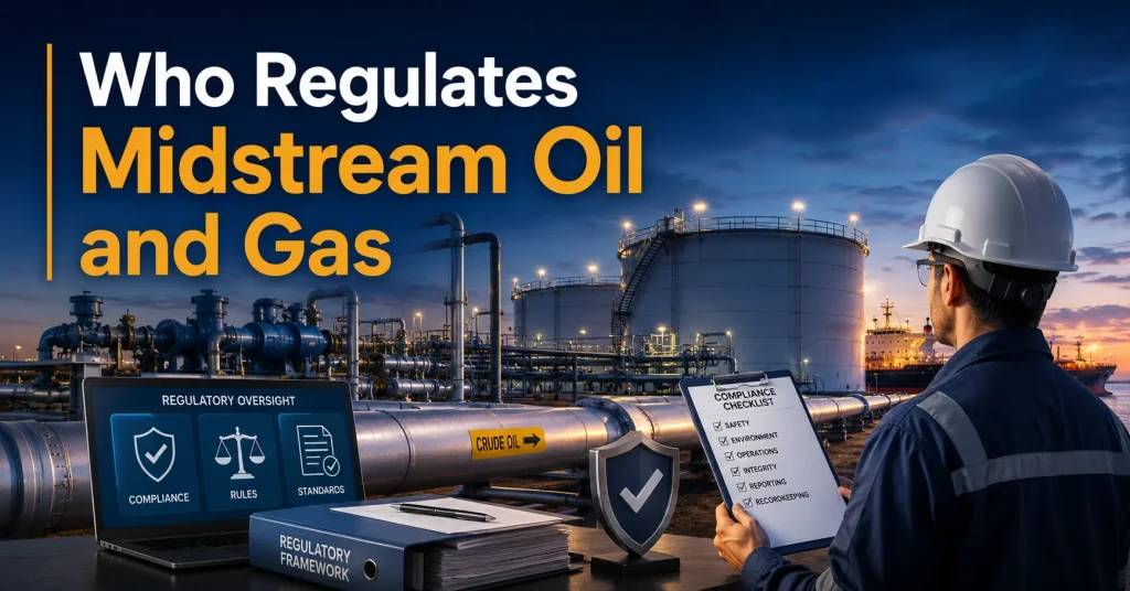 who regulates midstream oil and gas