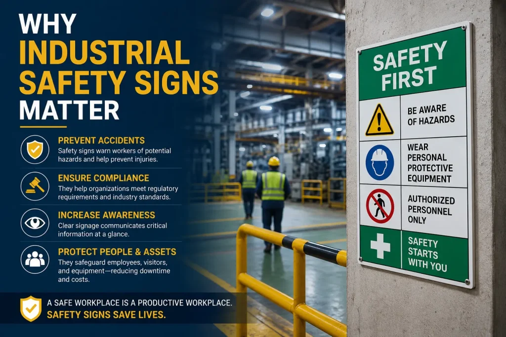 why indutrial safety signs matter 