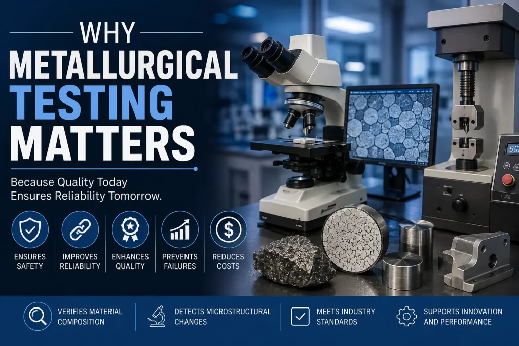 why metallurgical testing matters
