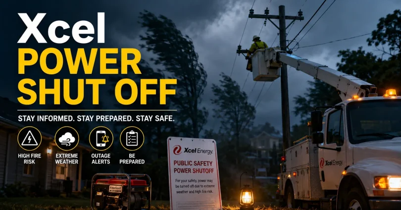 xcel power shut off