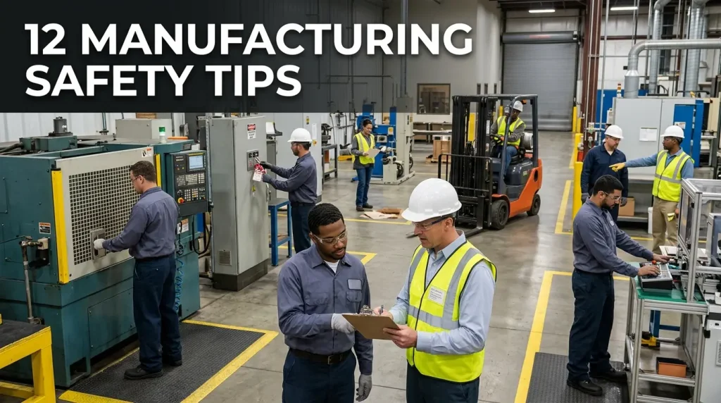 12 manufacturing safety tips