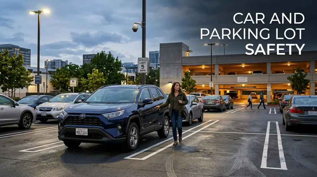 car and parking lot safety