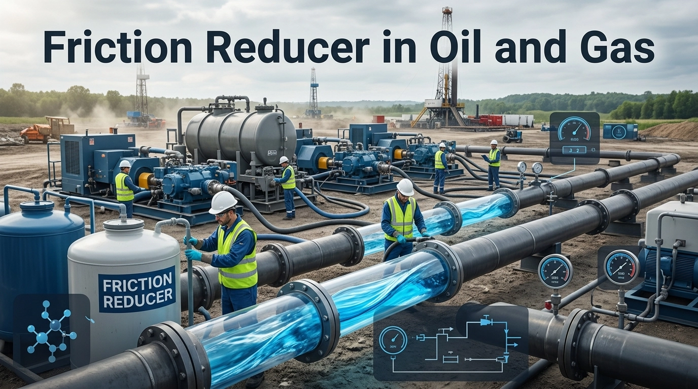 Friction Reducer in Oil and Gas: A Field Guide to How It Works and Why It Matters