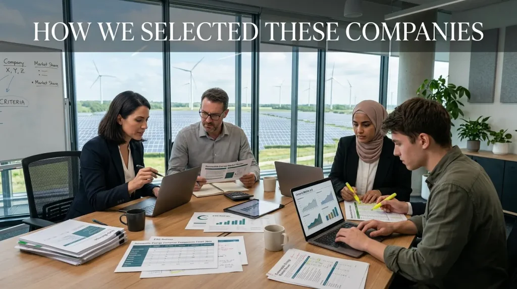 how we selected these companies