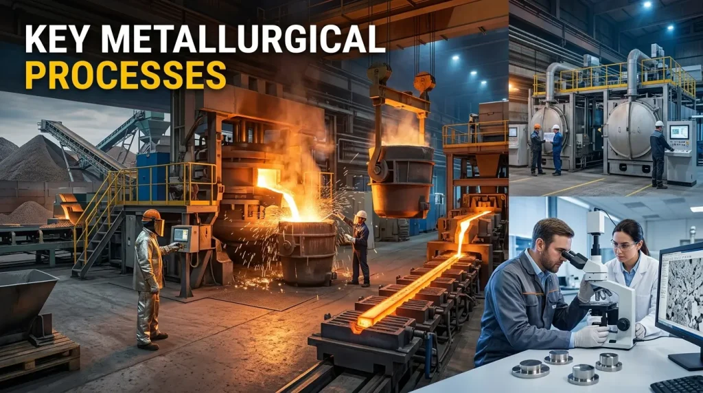key metallurgical processes