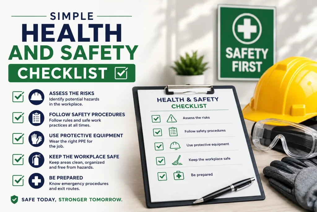 simple health and safety checklist