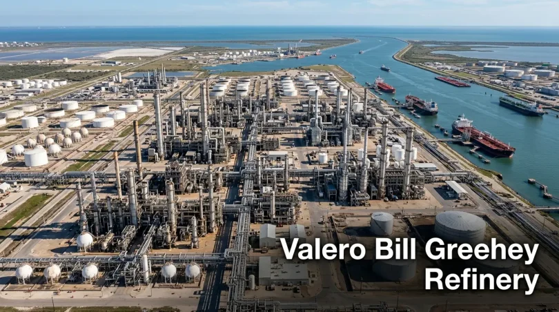 valero bill greehey refinery