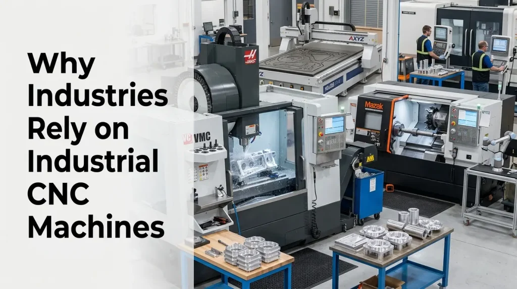 why industries rely on industrial cnc machines