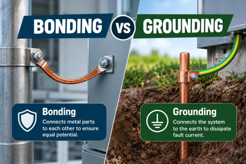 bonding vs grounding