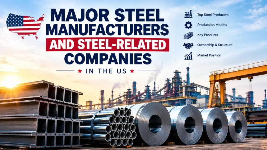 major steel manufacturers and steel-related companies