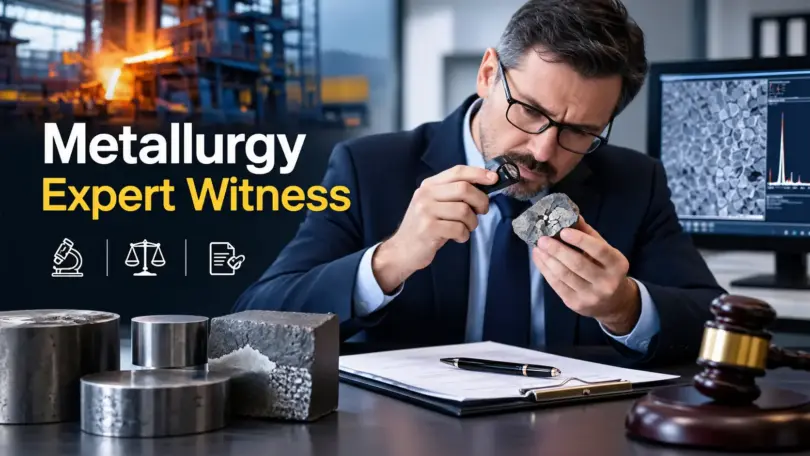 metallurgy expert witness
