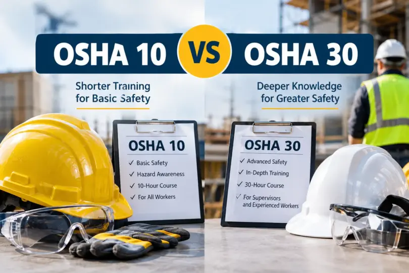 osha 10 vs osha 30