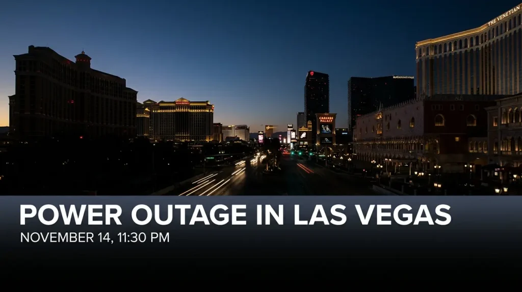 power outage in las vegas
