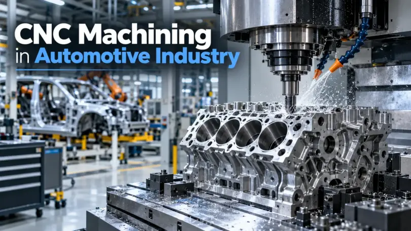cnc machining in mutomotive manufacturing