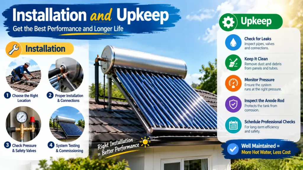 installation and upkeep