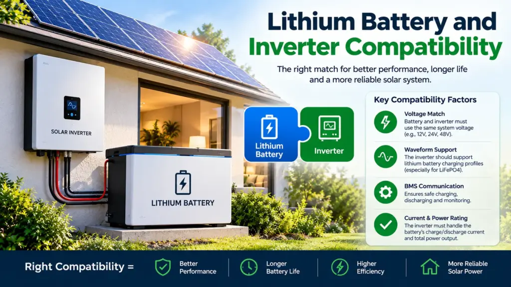 lithium battery and inverter compatibility