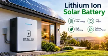 lithium ion solar battery