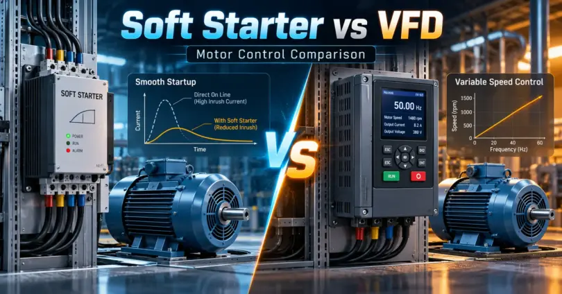 soft starter vs vfd