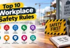 top 10 workplace safety rules