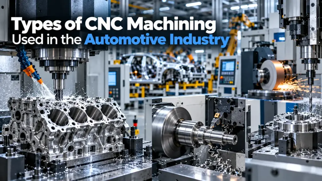 types of cnc machining used in the automotive industry