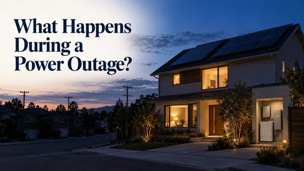 what happens during a power outage